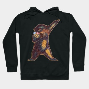 Bear dabbing bear lover,bear Hoodie